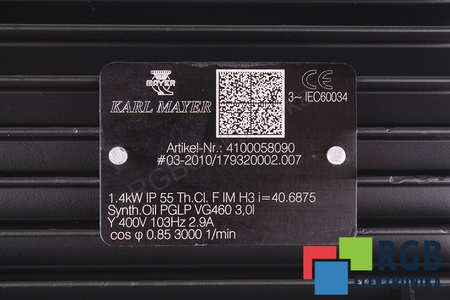 S32CV DL90L4UITS KARL MAYER STATORIAUS