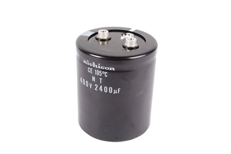 KONDENSATORIUS 400V 2400UF NICHICON 2400UF, 400V KONDENSATORIUS