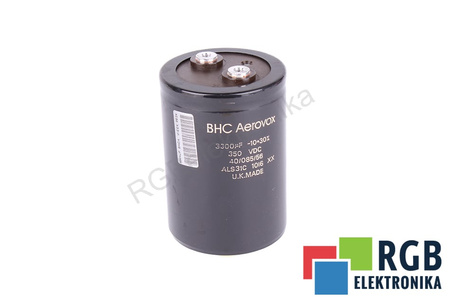 KONDENSATORIUS ALS31C AEROVOX 3300UF, 350V