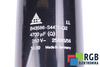 KONDENSATORIUS B43586-S44780Q2 S+M 4700UF, 350V
