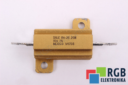 ATSPARUMAS RH-25 DALE 10 OHM 10OHM, 25W ATSPARUMAS