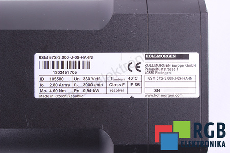 6SM57S-3.000-J-09-HA-IN KOLLMORGEN SEIDEL