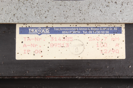 TA314385 TRAMAG TRANSFORMATORIUS