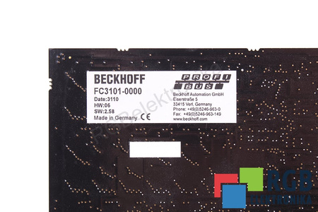 FC3101-0000 BECKHOFF