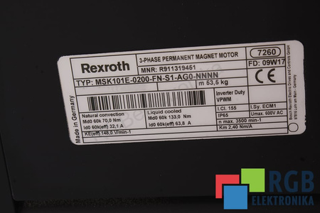 MSK101E-0200-FN-S1-AG0-NNNN REXROTH R911319451