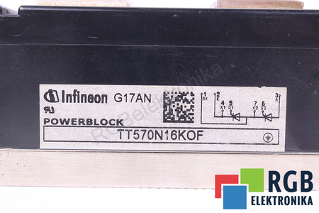 TT570N16KOF INFINEON POWERBLOCK 570A, 1600V