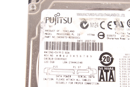 MHV2120BH FUJITSU 120GB