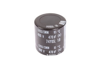 KONDENSATORIUS 470UF 400V NIPPON 74Y05L 18 (M) 470UF, 400V, 35MM, 40MM KONDENSATORIUS
