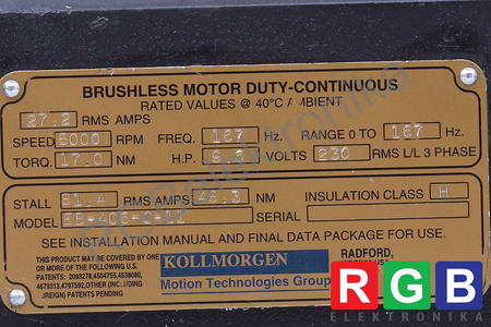 EB-406-C-11 KOLLMORGEN SEIDEL