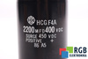 KONDENSATORIUS HCGF4A HITACHI 2200UF, 400VDC