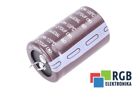 KONDENSATORIUS UCC54G06L60 NIPPON 270UF, 450V