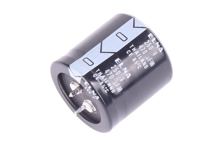 KONDENSATORIUS 470UF 250V ELNA KONDENSATORIUS