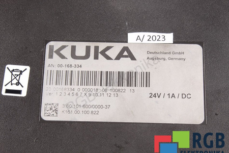 KCP4 00-168-334 KUKA KRC4 SMARTPAD MOKYMO PAKABUKAS