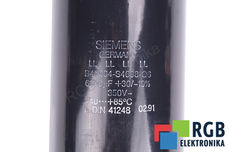 KONDENSATORIUS B43564-S4608-Q6 SIEMENS 6000UF, 350V