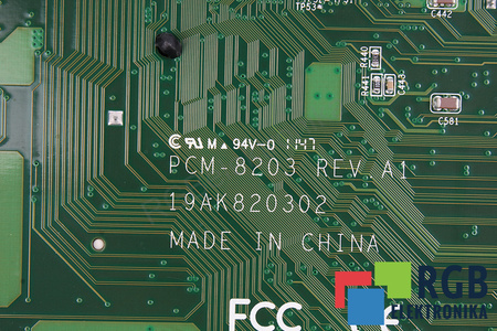 PCM-8203 ADVANTECH 19AK820302 DALIMS
