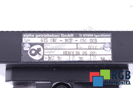 GTS060-M02-050D03 ALPHA GETRIEBEBAU PAVARA