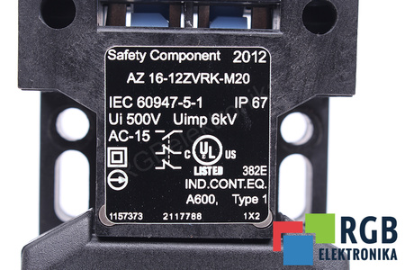 AZ16-12ZVRK-M20 SCHMERSAL RIBINIS JUNGIKLIS