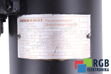 MAC063D-0-FS-1-C/095-A-1/-I00500 INDRAMAT