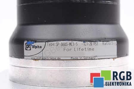 SP060S-MC1-5-1C1-2K-PS1 ALPHA GETRIEBEBAU PAVARA