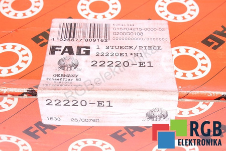 22220-E1 FAG 100X180X46 GUOLIS