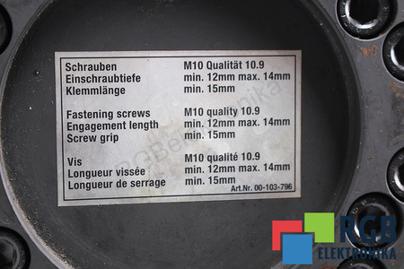 ZH150/180I KUKA 00-103-796