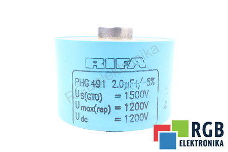 KONDENSATORIUS PHG491 RIFA 2UF, 1500V