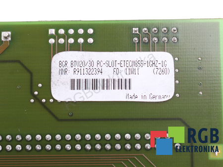 BGRBTV20/30 REXROTH PC-SLOT-ETECM855-1GHZ-1G R911322394