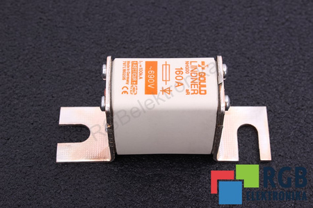 SAUGIKLIS NHG00 GOULD LINDNER 160A, 690VAC, 100KA SAUGIKLIS