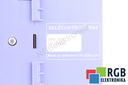 CPU751 SELECTRON SELECONTROL MAS