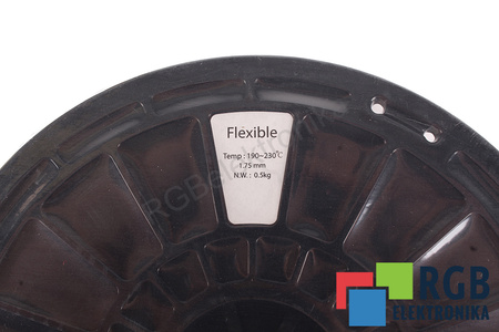 1,75MM ELASTIC FILAMENT 0.5KG WHITE FLASHFORGE