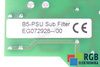 B5-PSU SUB FILTER SCHRACK EG072928--/00