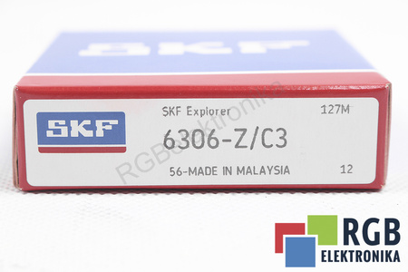 6306-Z/C3 SKF 30X72X19 GUOLIS