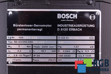 SD-A3.0500.30-01.000 BOSCH