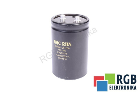 KONDENSATORIUS ALS32N1002N4L RIFA 4700UF, 400V KONDENSATORIUS