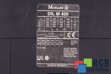 DILM400 MOELLER