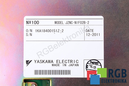 JZNC-NIF02B-2 YASKAWA NX100