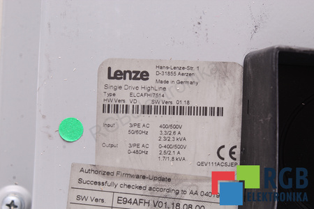 ELCAFHI7514 LENZE
