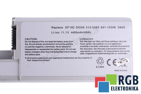 PP04X DELL 11.1V, 4400MILIAH BATERIJA