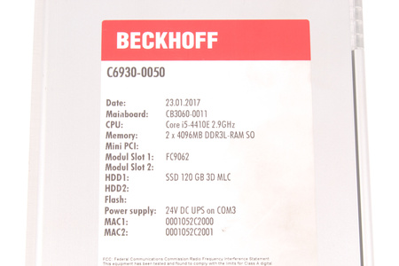 C6930-0050 BECKHOFF