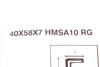 40X58X7 SKF HMSA10 RG TARPINĖ