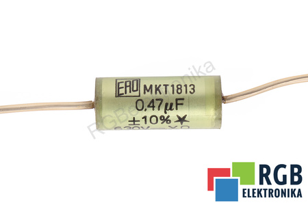 KONDENSATORIUS MKT1813 ERO 0.47UF, 630V KONDENSATORIUS