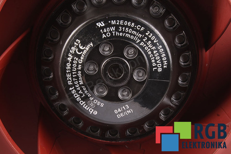 R2E190-AF58-13 EBM PAPST LA466711U002 VENTILIATORIUS
