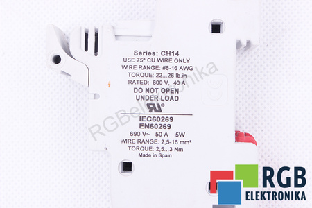 SAUGIKLIO LIZDAS CH141D BUSSMANN SAUGIKLIO LIZDAS