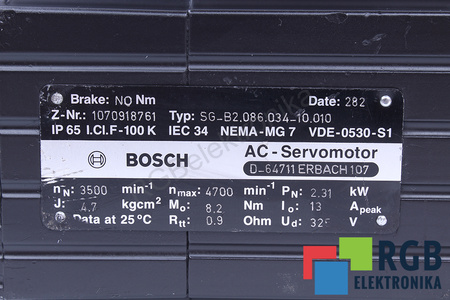SG-B2.086.034-10.010 BOSCH REXROTH