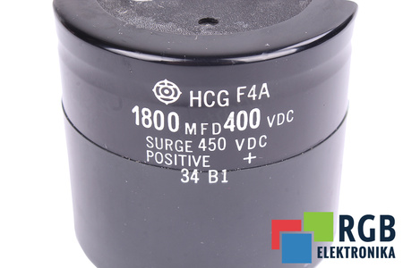 KONDENSATORIUS 1800UF 400V HITACHI HCGF4A