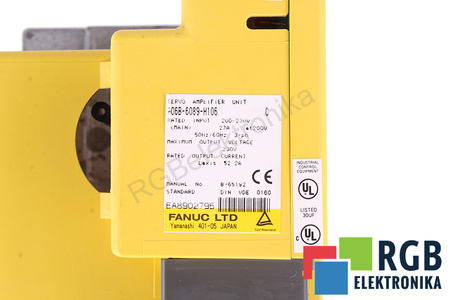 A06B-6089-H106 FANUC SERVO AMPLIFIER UNIT