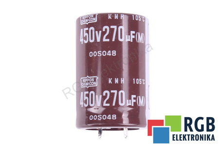 KONDENSATORIUS 270UF 450V NIPPON