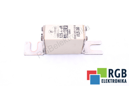 SAUGIKLIS HLS00 JEAN MULLER VDE0636/23 125A-AR, 660VAC, 120KA