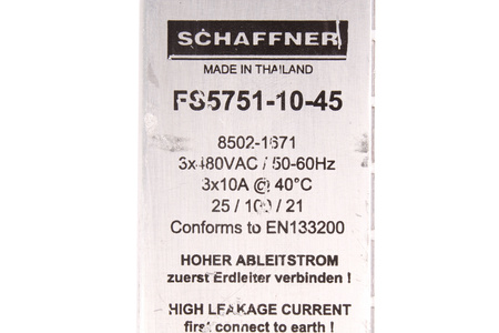 FS5751-10-45 SCHAFFNER FILTRAS