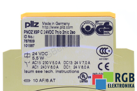 PNOZ X9P C 24VDC PILZ 787609 SAUGOS RELĖ